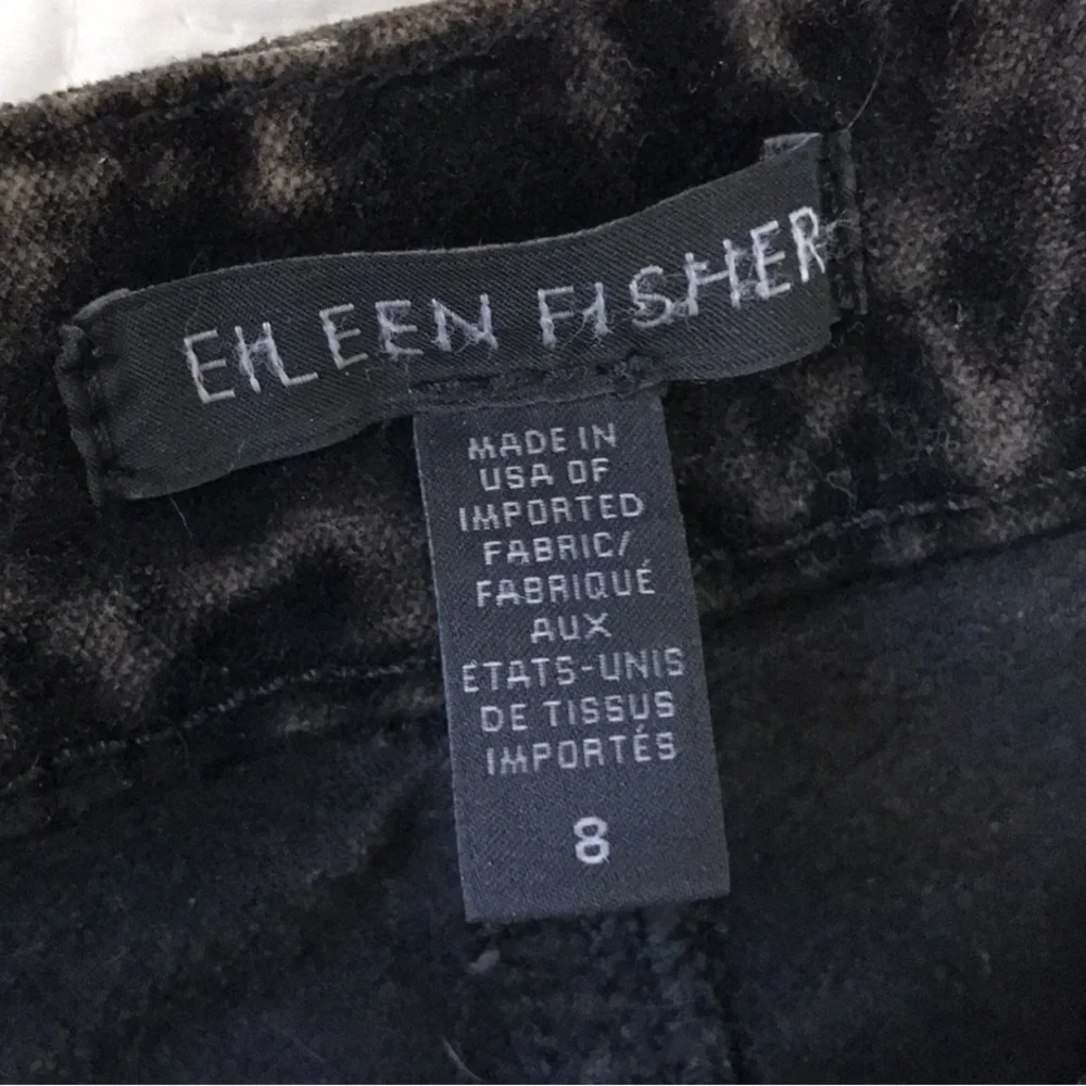 Eileen Fisher Acid Washed Velveteen Skinny Jeans - Picture 8 of 16
